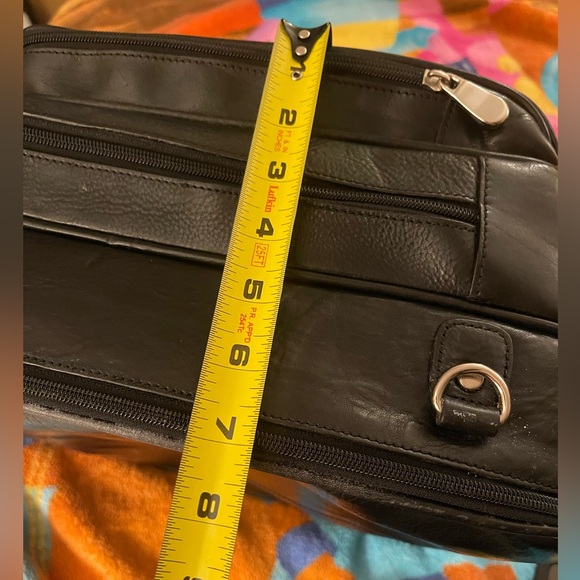 Lg Leather Valise Laptop Briefcase 1995 Pelle Studio Wilsons The Leather Experts - Picture 13 of 15